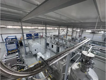 Sheet extrusion hall