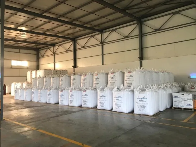 Raw material warehouse